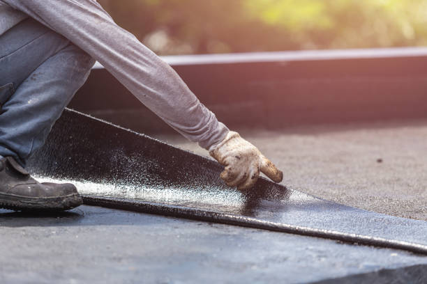Professional Waterproofing technician working in Sharpsburg, GA